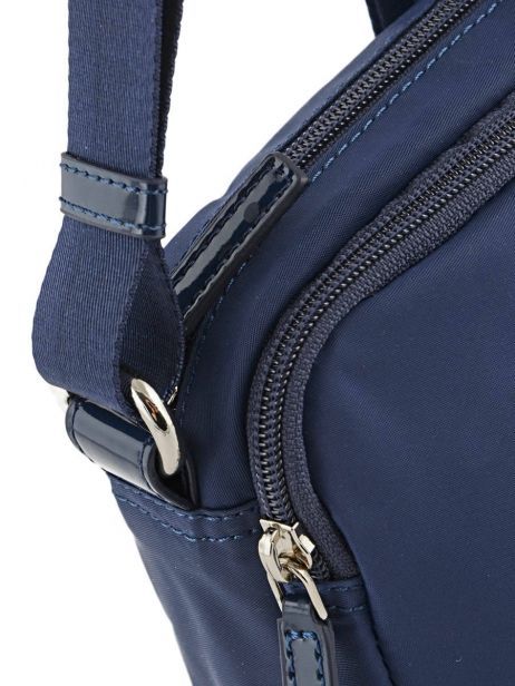 Cross Body Tas Basic Vernis Lancaster Blauw basic vernis 514-61 ander zicht 2